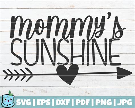 Mommys Sunshine Svg Cut File Fr Utilisation Commerciale Etsy France