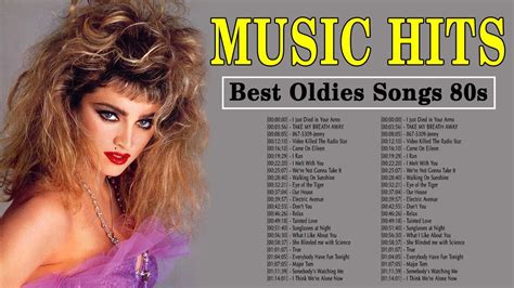 Top Music Hits Of The 1980s Greatest Hits Music Best Oldies Songs