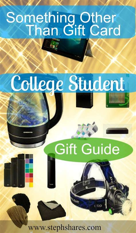 Discover the best kids in best sellers. Giving College Kids Something Other than Gift Cards Gift Guide (With images) | Cool gifts for ...