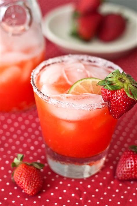 Strawberry Margaritas Tide And Thyme