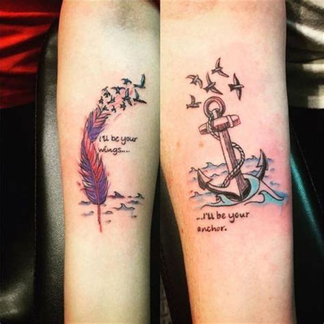 Couple Matching Tattoo Designs To Express Your Love Cute