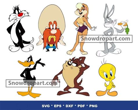 100 Looney Tunes Svg Bundle Looney Tunes Svg Baby Toons Svg