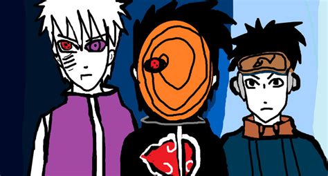 Obito Tobi And The Current Obito By Fran48 On Deviantart