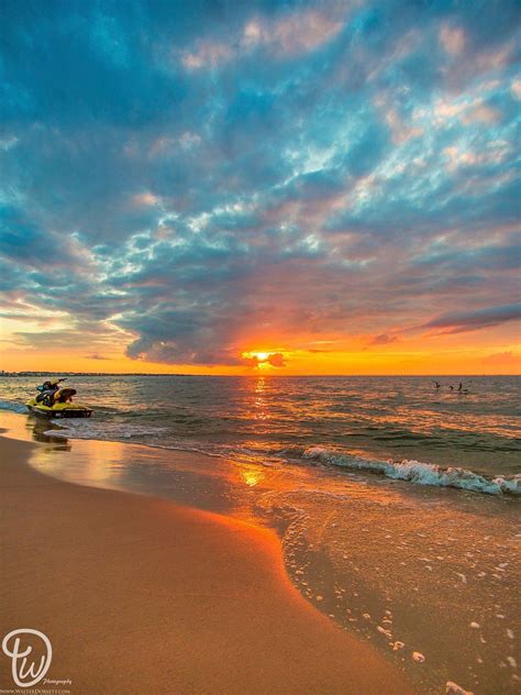 Chesapeake Bay In Virginia Beach Photo Credit Walter Dorsett