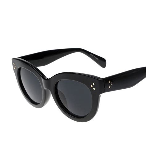 Audrey Fashion Retro Glasses Rivets Vintage Women Sunglasses Cat Eye