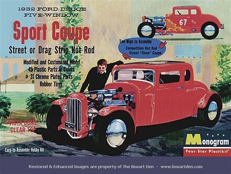 Monogram 32 Ford Deuce Sport Coupe