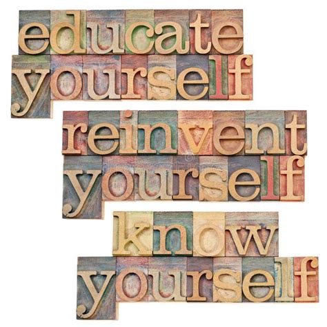 Educate Reinvent Know Yourself Educate Yourself Personal