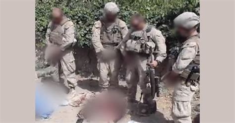video appears to show marines urinating on corpses