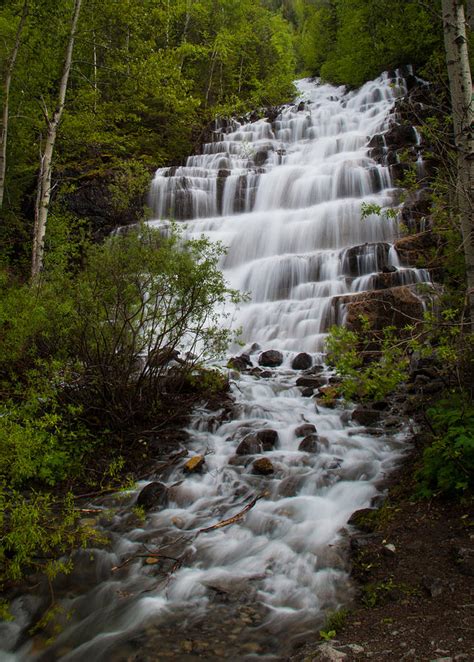 Serene Waterfall Photograph By Brad Boserup Fine Art America