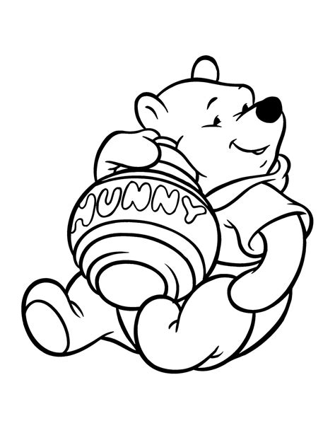 This colouring page will make a. Winnie Pooh Characters Drawing at GetDrawings | Free download