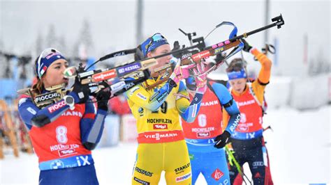 Biathlon In Hochfilzen So Sehen Sie Den Zweiten Weltcup Live Im Tv