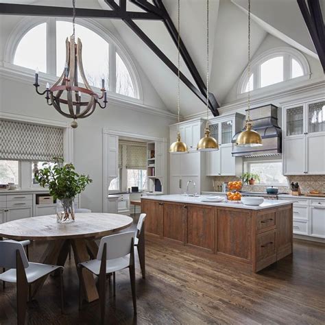 Family rooms with cathedral ceilings create the feeling of a grand gathering space for the whole family to hang out. 43 best Vaulted Ceilings Kitchen ideas images on Pinterest ...