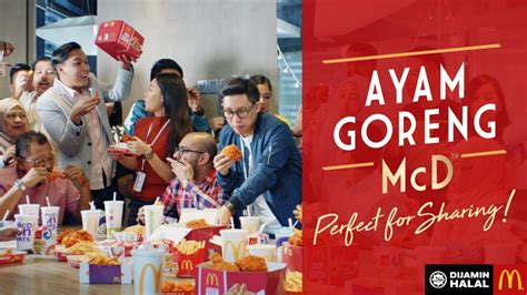 Serving size = per 100g regular, per 100g spicy. Ayam Goreng McD™ Share Box - 派对里的重点美食 - YouTube
