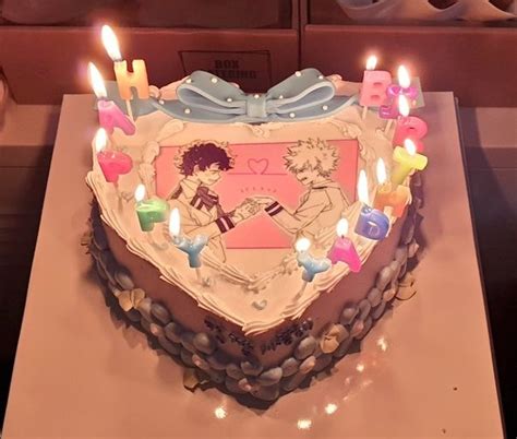 Katsudeku~勝デク~kacchan Deku~bakugou X Midoriya Anime Cake Anime