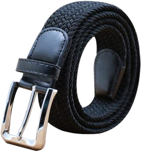 Canvas Belt Men Casual Belt Elastic Elastic Fashion Belt Jeans Band Fat