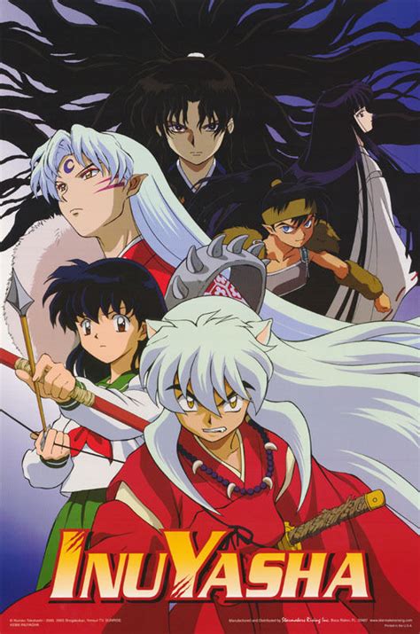 Poster Anime Manga Inuyasha Group Scene Free