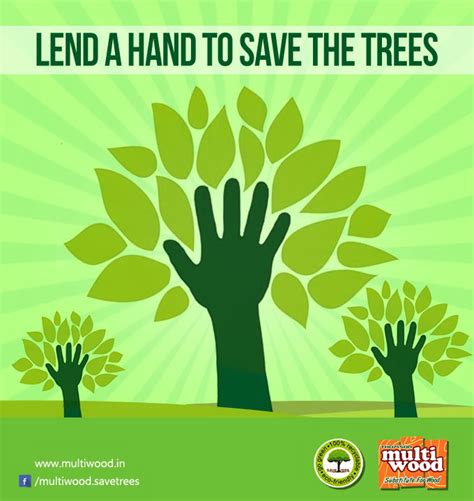 Lend A Hand To Save Trees Save Trees