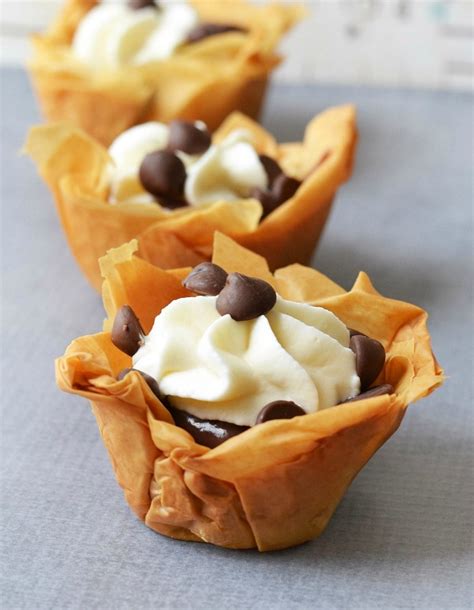 I love to hear from 34 comments. Mini Chocolate Cream Pies | Recipe | Desserts, Cream pie ...