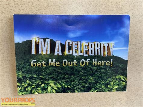 Im A Celebrity Get Me Out Of Here Original Continuity Joke Card 22