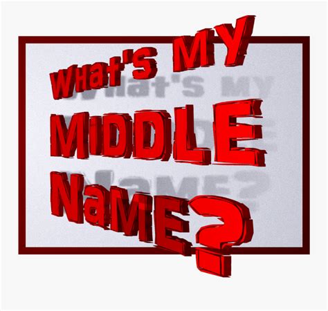 A data record is a set of calculator entries that are stored in your web browser's local storage. What"s My Middle Name , Transparent Cartoons - Whats My ...