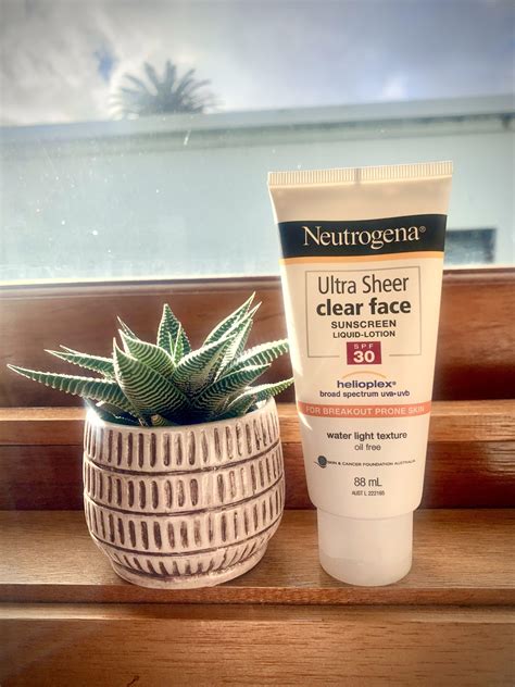 Neutrogena Clear Face Breakout Free Spf 30 Review Rausskincare