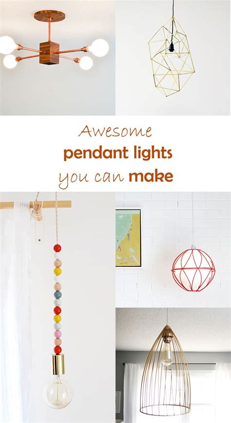 5 Diy To Try Pendant Lighting Home Diy Cool Diy Projects Diy