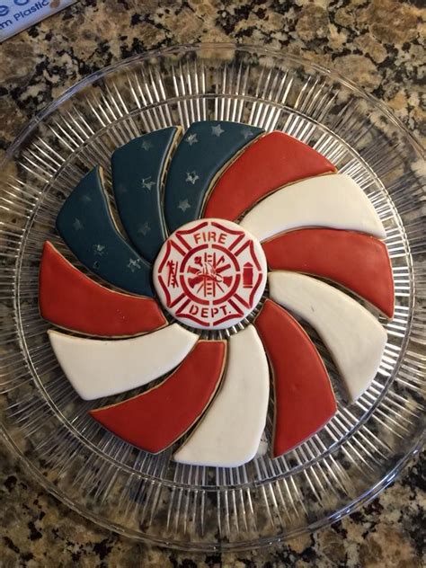 Pin By Kim Knemeyer On Cookies Fire Department Firefighter Fire