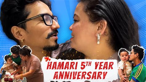 Hamari 5th Marriage Anniversary ️ Gola Completed 8months Bharti Singh Haarsh Limbachiyaas