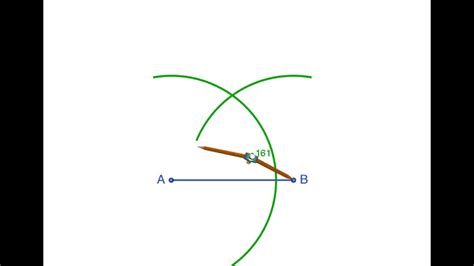 Perpendicular Bisector Construction Youtube