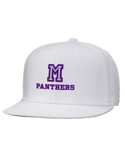 Manteno High School Panthers Embroidered Wool Blend Flat Bill Pro Style