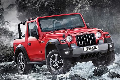 All New Mahindra Thar 4x4 Unveiled In India Gets Modern Design And