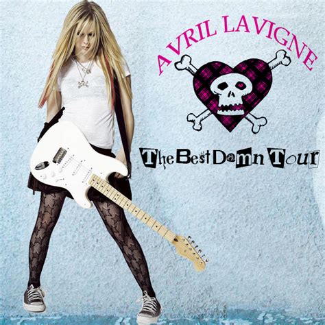 Avril Lavigne The Best Damn Tour My Fanmade Album Cover Anichu Fan Art Fanpop