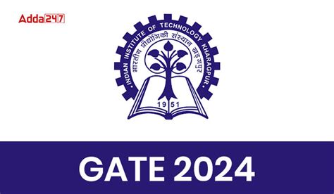 Gate 2024 Exam Date Out Check Gate Exam Schedule