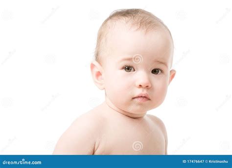 Close Up Portrait Of Baby Stock Image Image Of Toddler 17476647