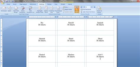 Cara membuat label undangan merek tom n jerry no 103 pada ms word. Download Label Undangan tom & jerry no 104 | Label ...