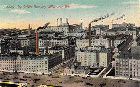 Joe Schlitz Brewery Milwaukee Wi Milwaukee Wisconsin Postcard