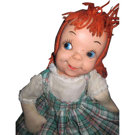 19 Adorable Redhead Cloth And Vinyl Rag Doll Free Pandi Us Buyers From