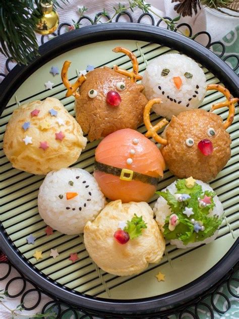 Christmas Party Food Ideas Christmas Sushi Balls Recipe Christmas