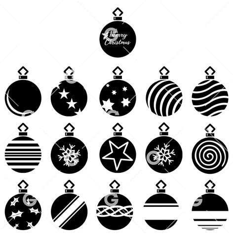 Christmas Ornaments Vector