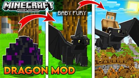 Dragon Addon For Mcpe Mod Dragon Mod For Minecraft Bedrock Edition