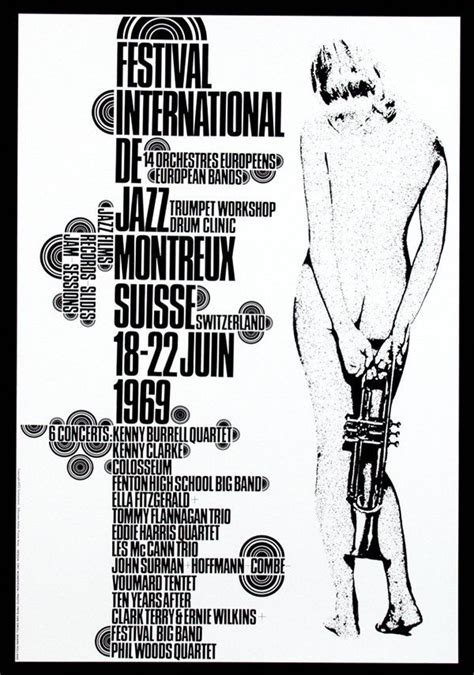 185 Festival International De Jazz Montreux Lot 185 Rock Posters