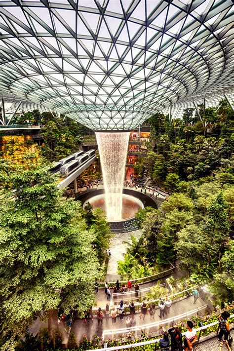 A luscious garden will be encased. Singapore: New Jewel Changi Airport is a treat for jungle ...