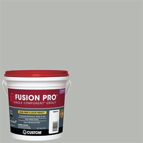 Clé has put together some grout tips and tricks to give you the necessary information to choose the right grout color for your project. Custom Building Products Fusion Pro #546 Cape Gray 1 Gal ...