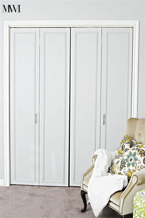 Check out our selection of folding closet doors and bifold closet doors, including mirrored bifold closet doors that let you easily check your outfit as you try. DIY Bi-Fold Closet Door Makeovers - Bright Green Door