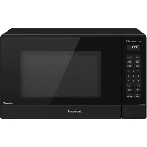 Panasonic Cu Ft 1200w Genius Sensor Countertop Microwave Oven Black