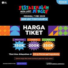 tiket pesta semalam minggu