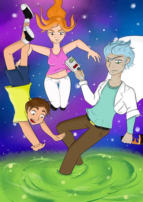 Rick And Morty By Missartvirus On Deviantart