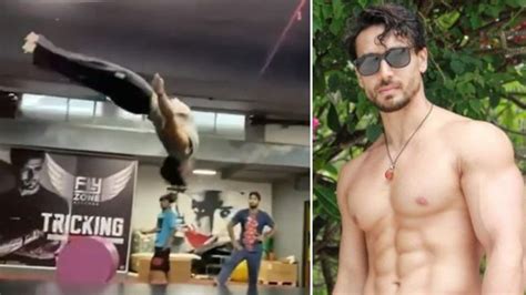 Tiger Shroff Kicks Off The Week With Energetic Backflips Finds Biggest
