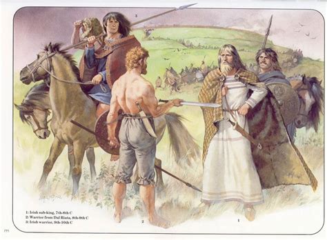 Irish Warriors Historical Warriors Warriors Illustration Celtic