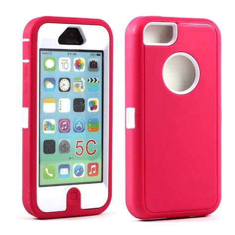 Cases with covers are good for protecting your iphone from being scratched in a bag or pocket, and usually look refined. Wholesale Apple iPhone 5C Armor Defender Case with Built ...